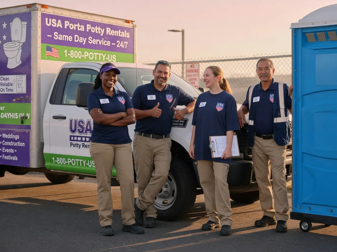 Porta Potty Rental company in Hamilton, MO
